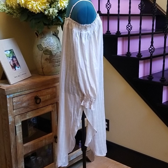 New Free People Tan Tunic Top - SZ S - Picture 3 of 6